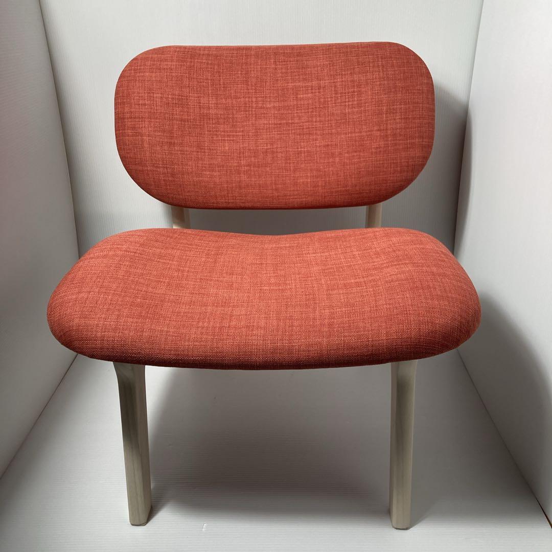 美品✨ニトリ　1人用 こたつチェア　オレンジ　ダイニングチェア