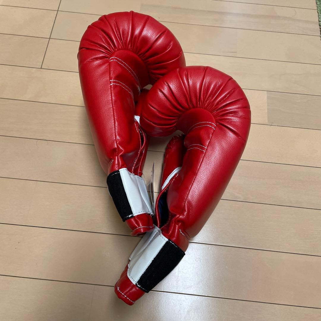 新品即日発送 ウイニング 14オンスグローブ レッド JABF-14