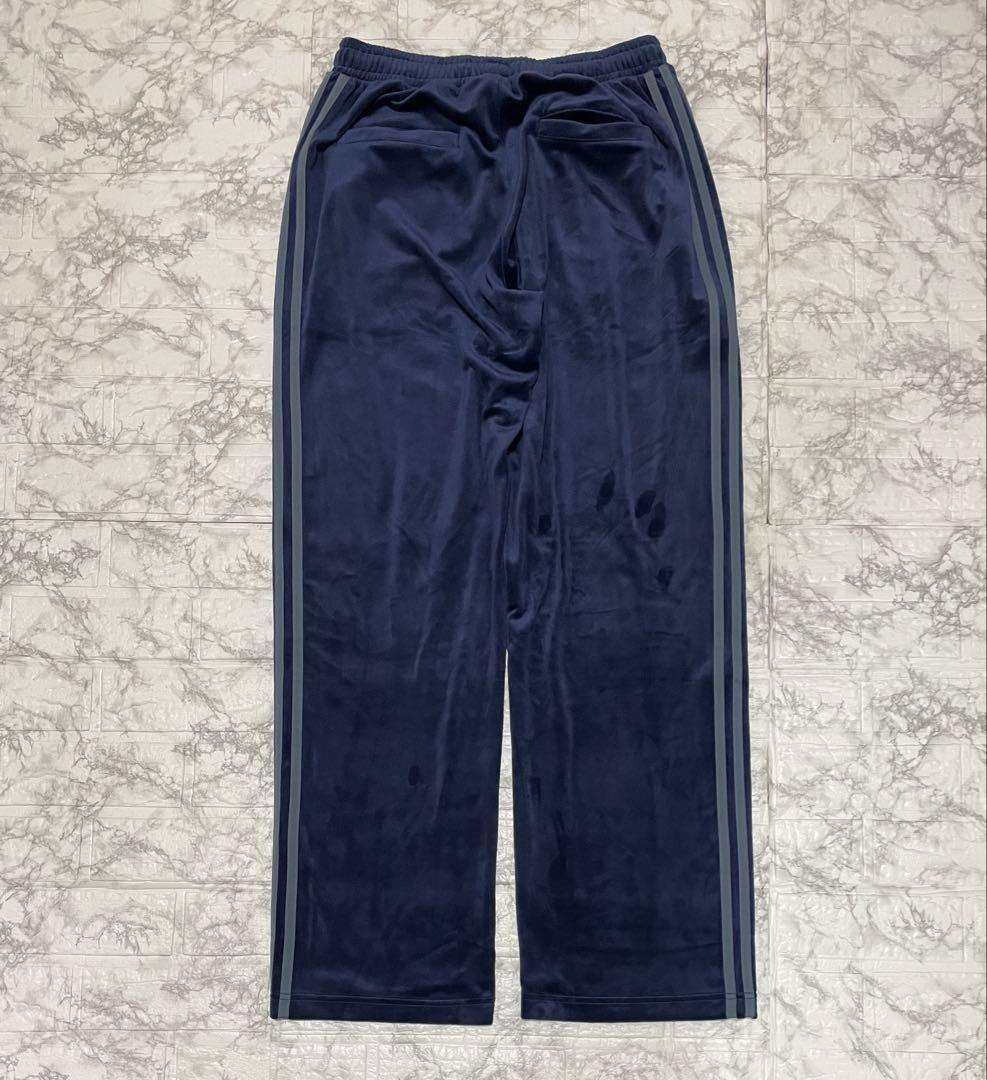 U102 Mサイズ　ベッケンバウアー　ネイビー　トラックパンツ　ベロアアディダス