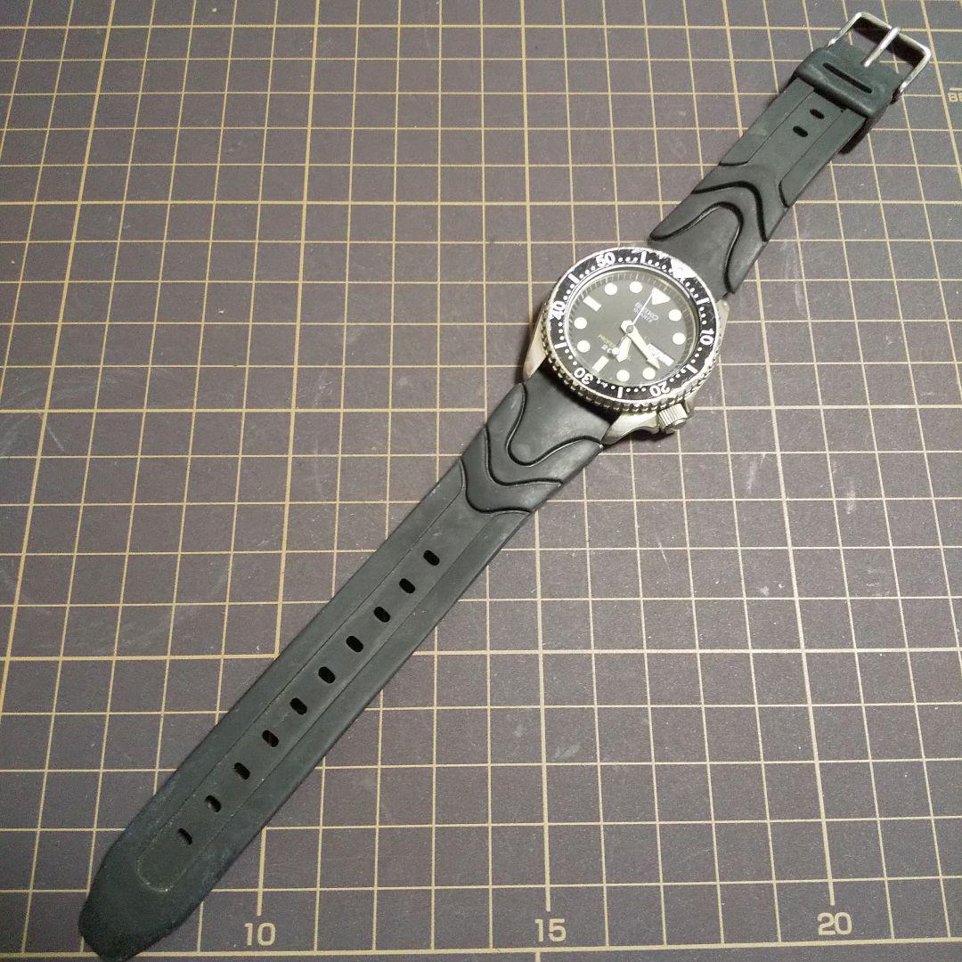 匿名配送 セイコー ダイバー ウォッチ 6458-6020