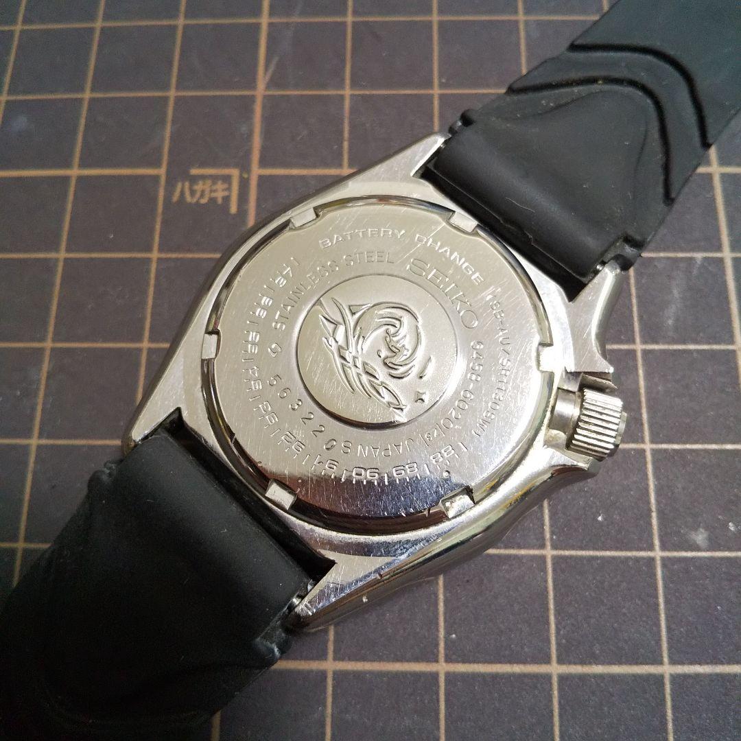 匿名配送 セイコー ダイバー ウォッチ 6458-6020