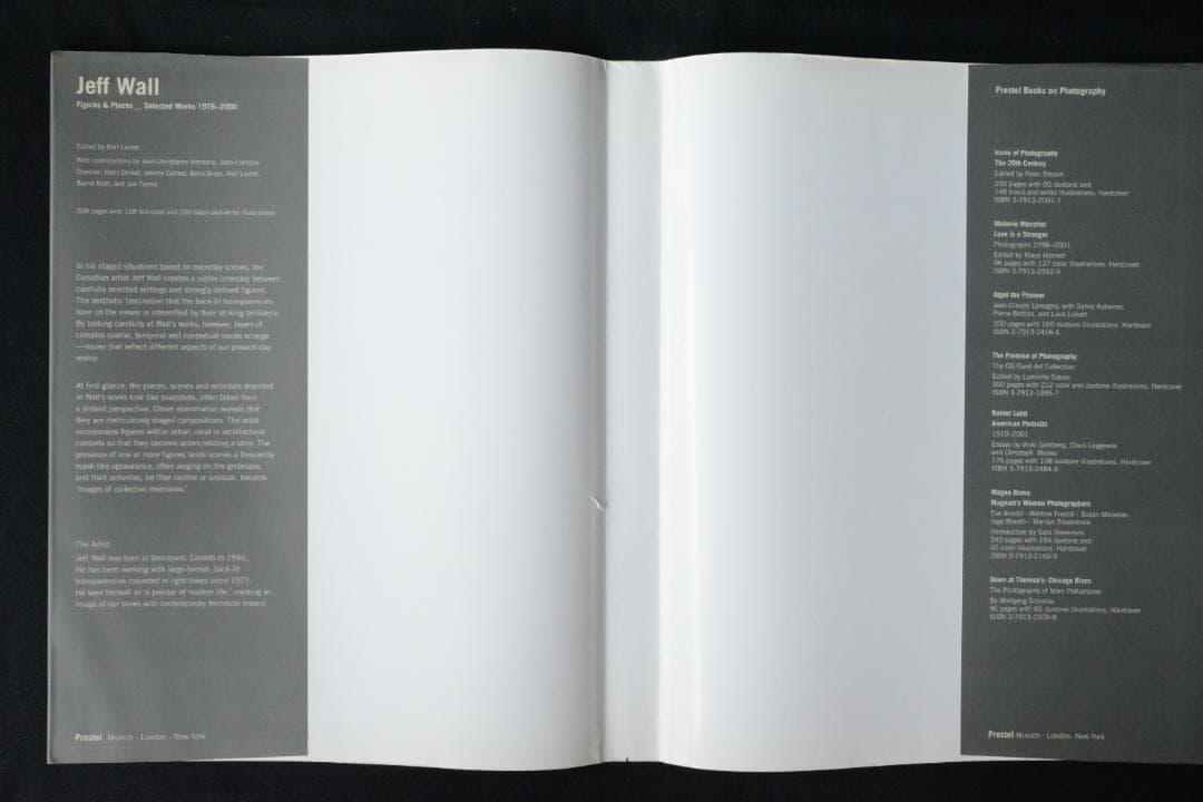 【Jeff Wall: Figures & Places】ジェフ・ウォール