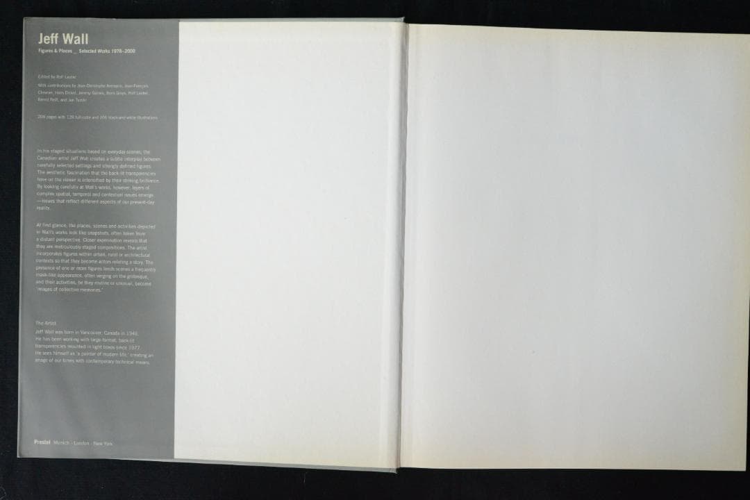 【Jeff Wall: Figures & Places】ジェフ・ウォール