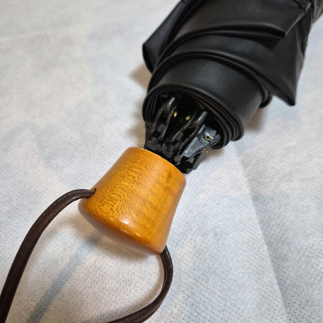 サンバリア100 折りたたみ日傘 ３段折 / コンビ ブラック 晴雨兼用