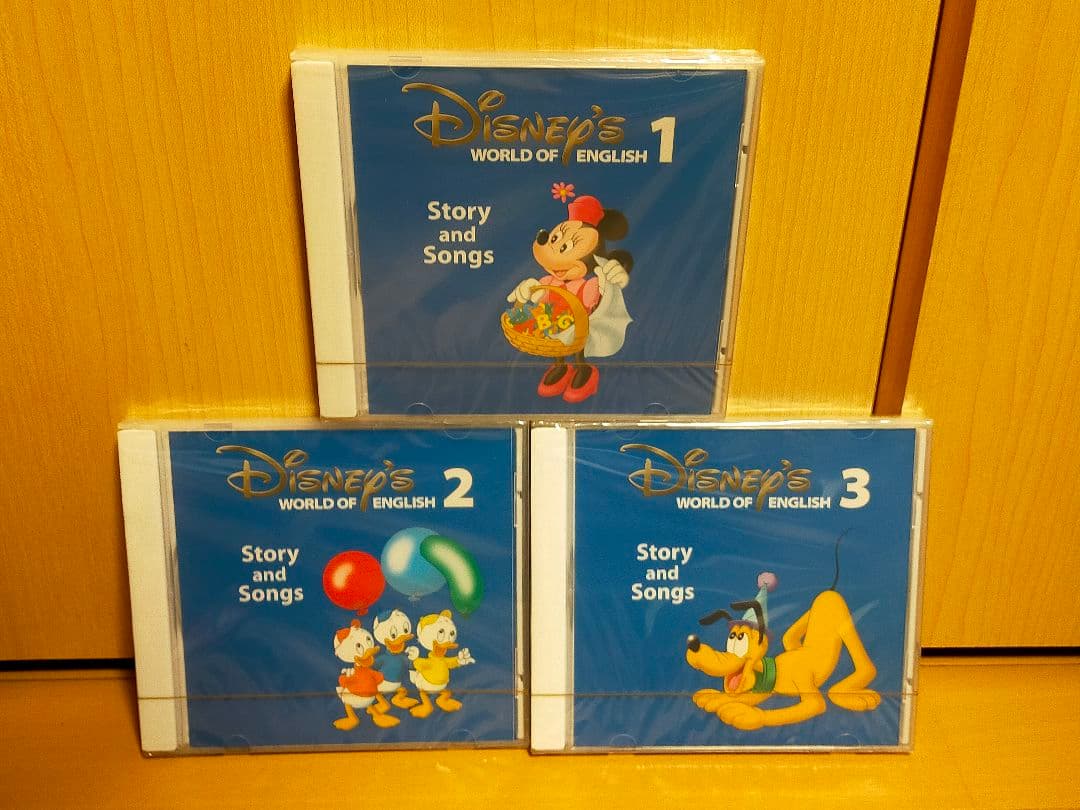 ワールドファミリー ディズニー英語システム 知育CD 12枚セット売り