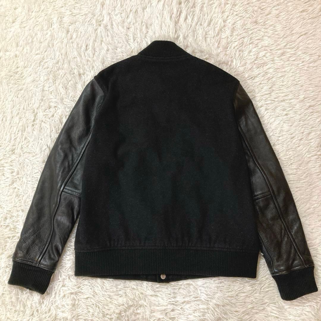 【コロンビア】 スタジャン　オニヒート カウレザー×メルトンウール