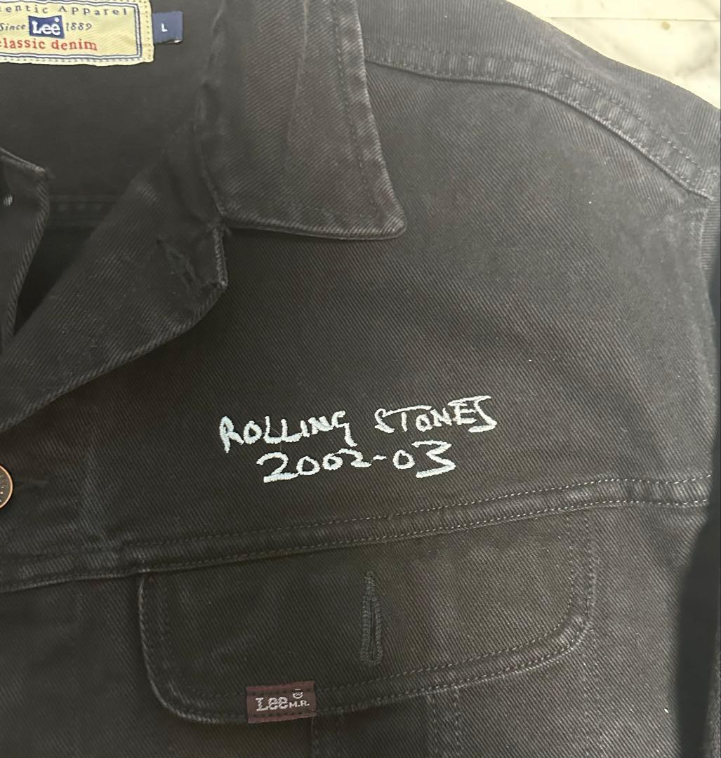 き*ぎ様 Lee デニムジャケット ローリングストーンズ Rolling Sto