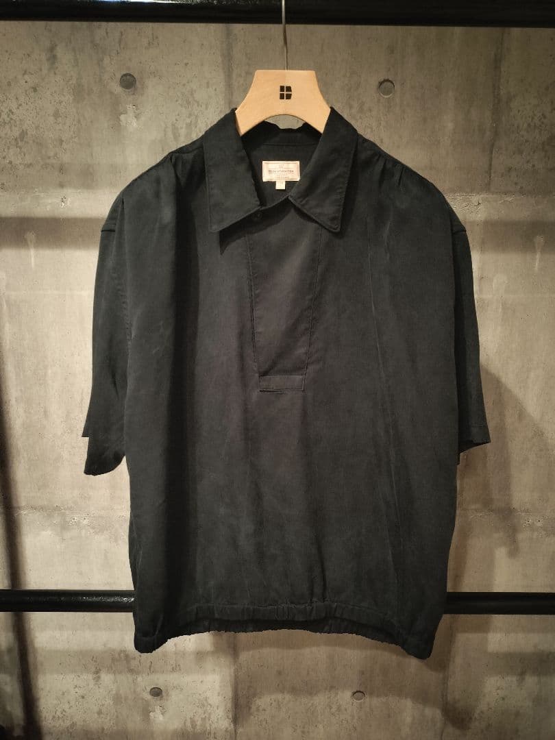 トップス NEZU YO-HINTEN GATHERS SKIPPER SHIRTS
