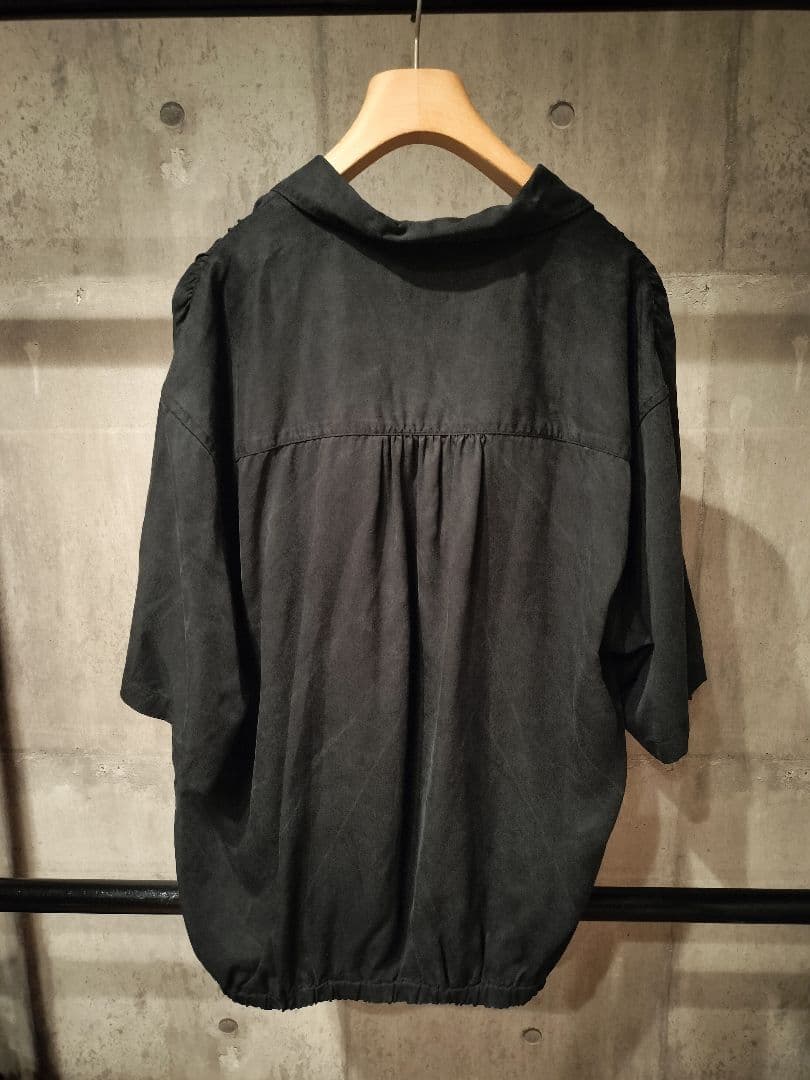 トップス NEZU YO-HINTEN GATHERS SKIPPER SHIRTS