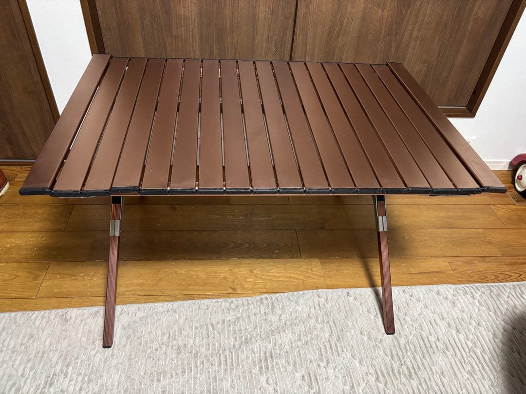 廃盤品Coleman COMFORT MASTER ラウンジロールテーブル100