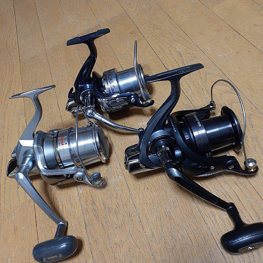 ダイワ投げリール　お好み２点売り　パワーサーフ　ウインドキャスト　クロスキャスト