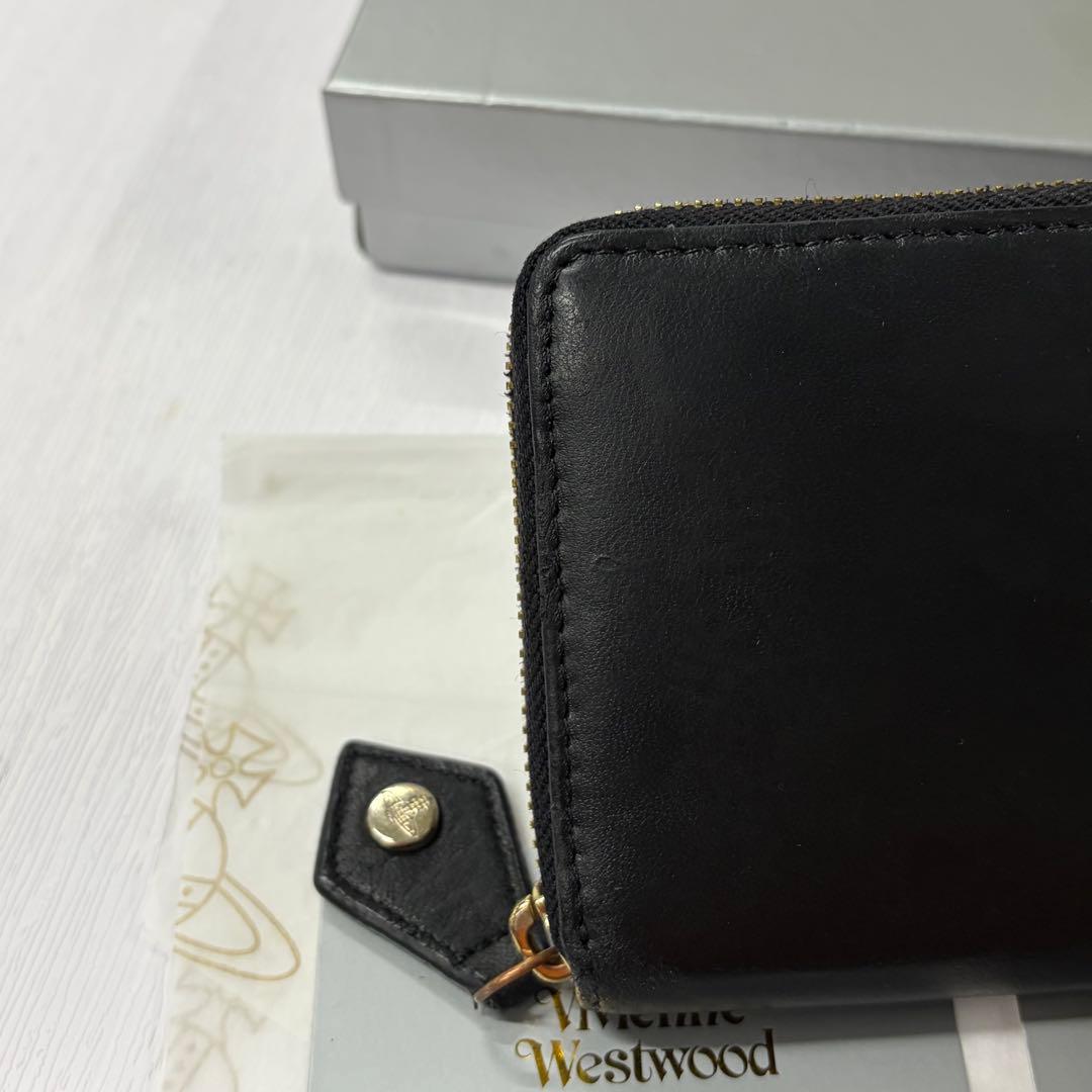 新品同様‼️ ヴィヴィアンウエストウッド　財布　長財布　オーブ　ラウンドファスナー