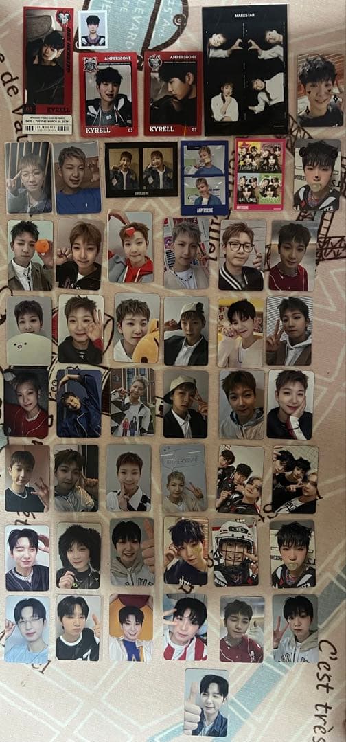 ampersandone☆カイレル☆トレカセット☆当選者特典&直筆落書きトレカ