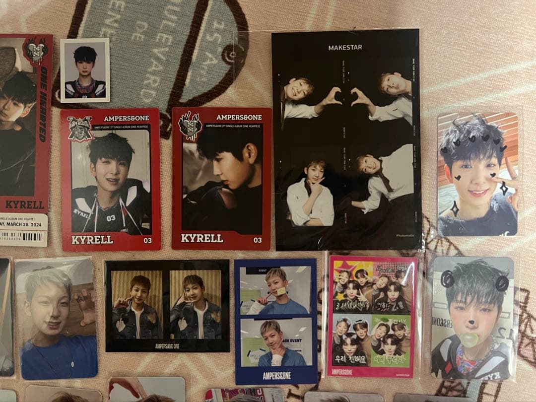 ampersandone☆カイレル☆トレカセット☆当選者特典&直筆落書きトレカ