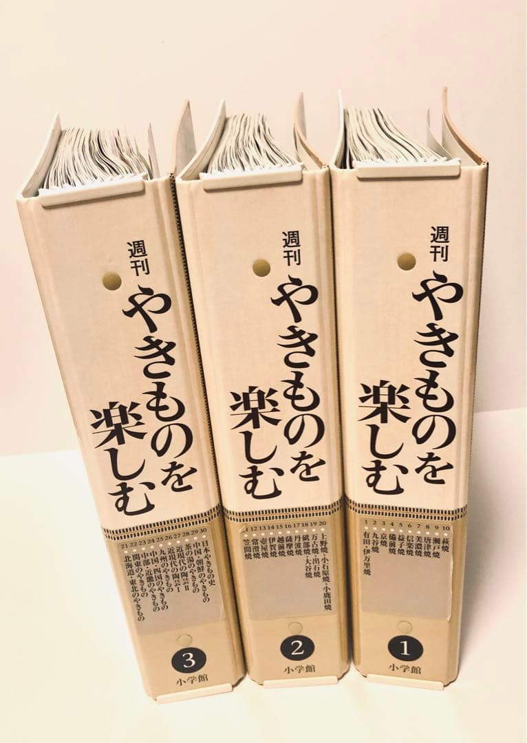 やきものを楽しむ 10冊綴り1-3巻セット中島誠之助・中島由美監修
