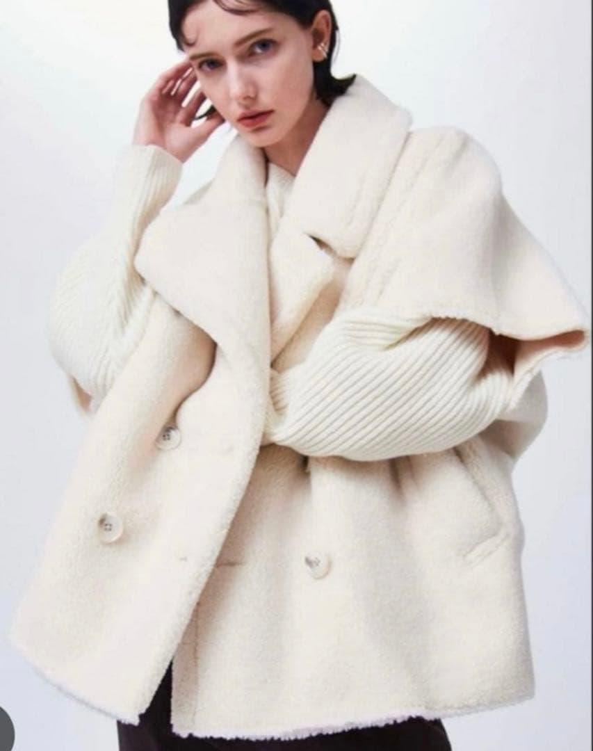 スタニングルアー　ボアポンチョコート　サイズ0