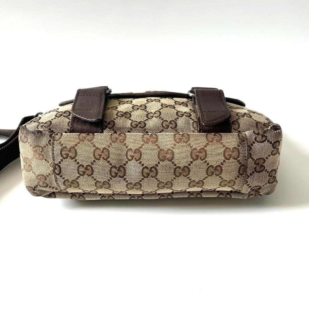 GUCCI グッチ GGキャンバス　ショルダーバッグ　メッセンジャー