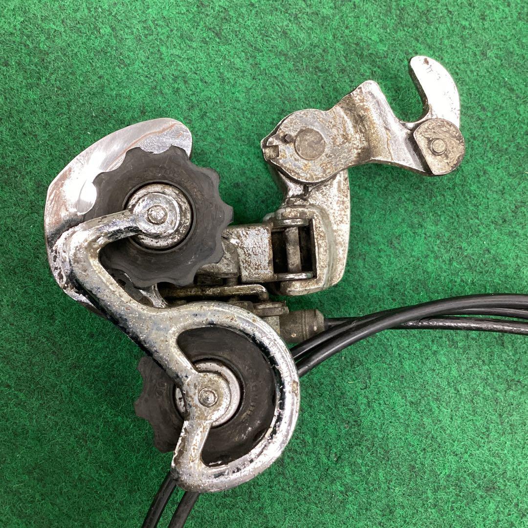 【貴重】 外装５段 シフター ディレーラー 付 リアホイール 26x1-3/8