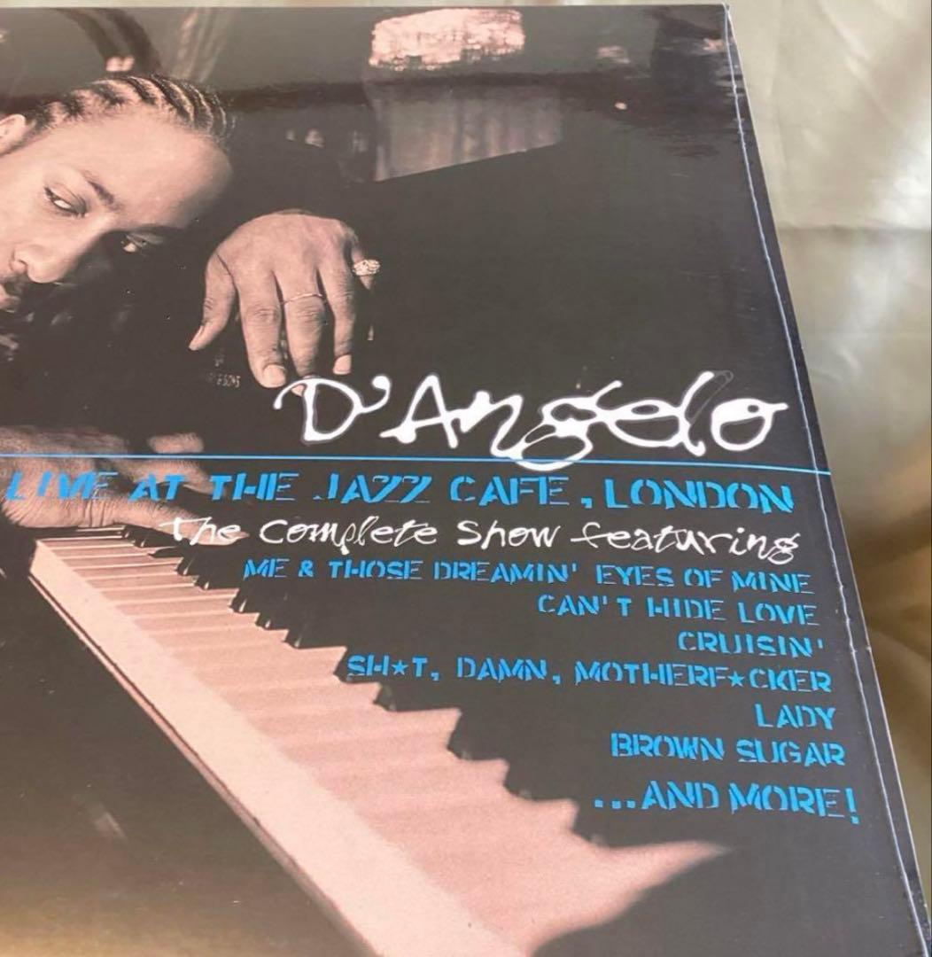 新品未開封 ディアンジェロJAZZ CAFE LONDONライブ盤2枚組レコード