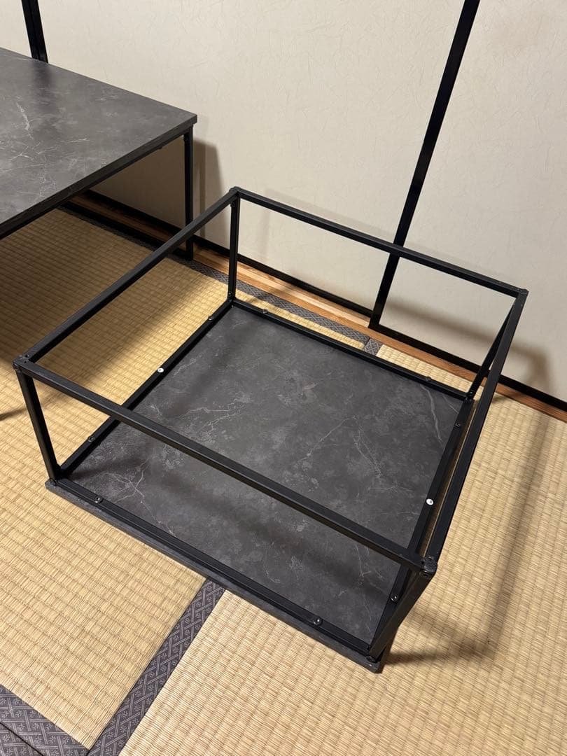 LOWYA　ネストテーブル　スネフティー/スネフティー60 大理石柄