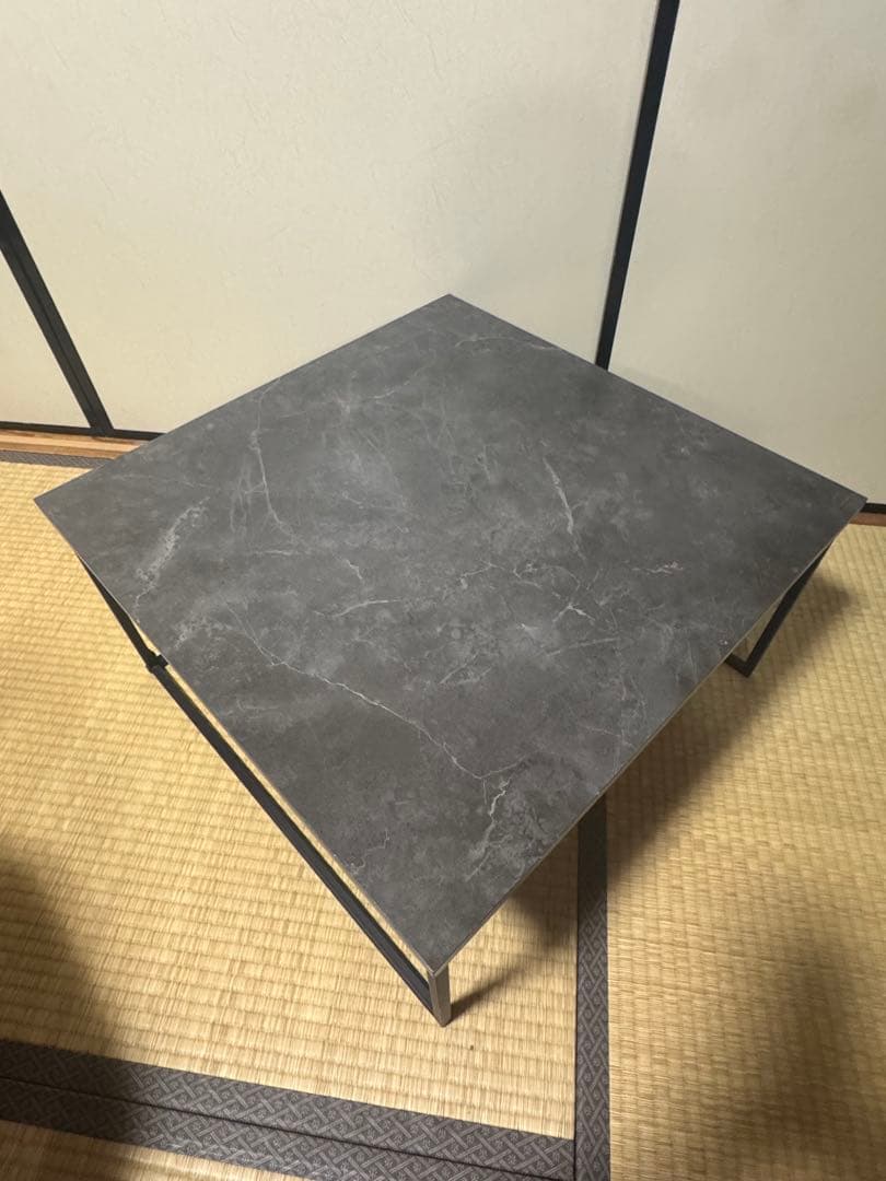 LOWYA　ネストテーブル　スネフティー/スネフティー60 大理石柄