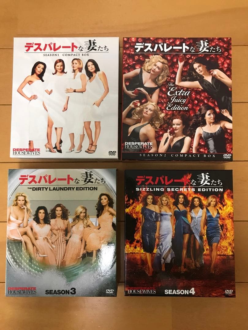 デスパレートな妻たち DVDセット シーズン1-8 セット ※1枚欠損有