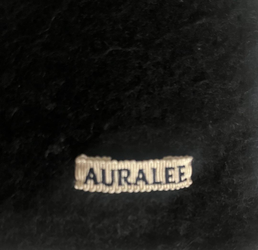 n*k様 AURALEE マフラーブラック ユニセックス　ストール　オーラリー