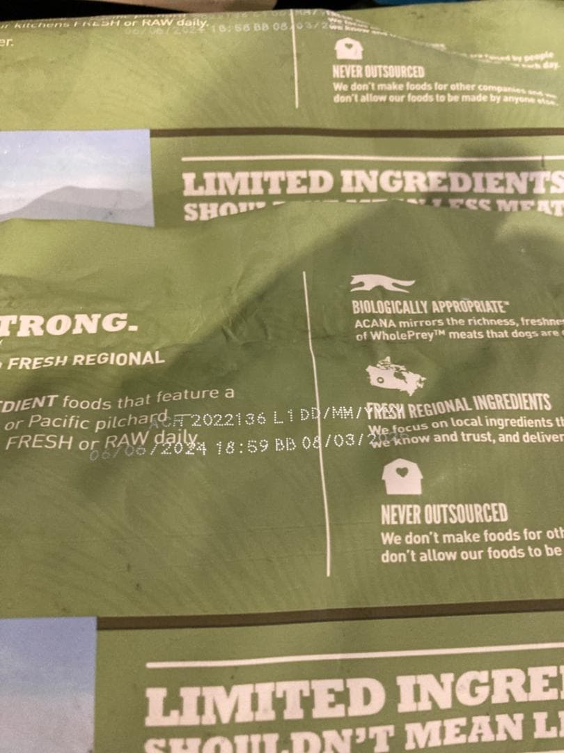 ACANA アカナ ドッグフード ヨークシャーポーク 国内正規品 6kg