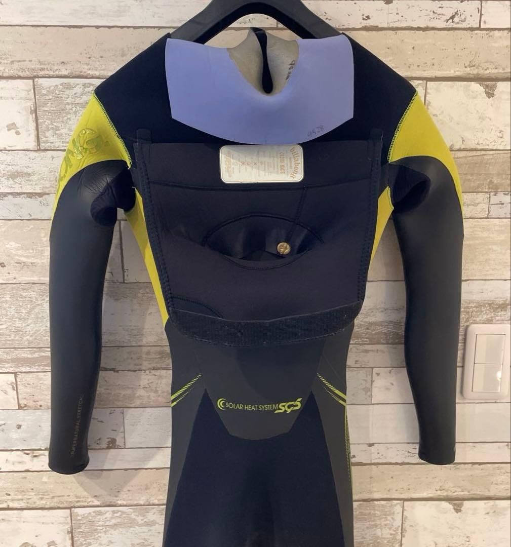 【ビラボン 160cm】メンズ S程度 56kg セミドライ 5/3mm 裏起毛