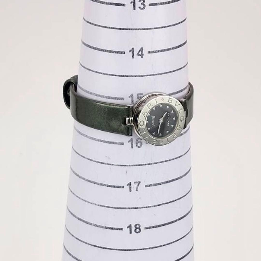 BVLGARI ブラック文字盤　ビーゼロワン　BZ22S ラメ　純正ベルト