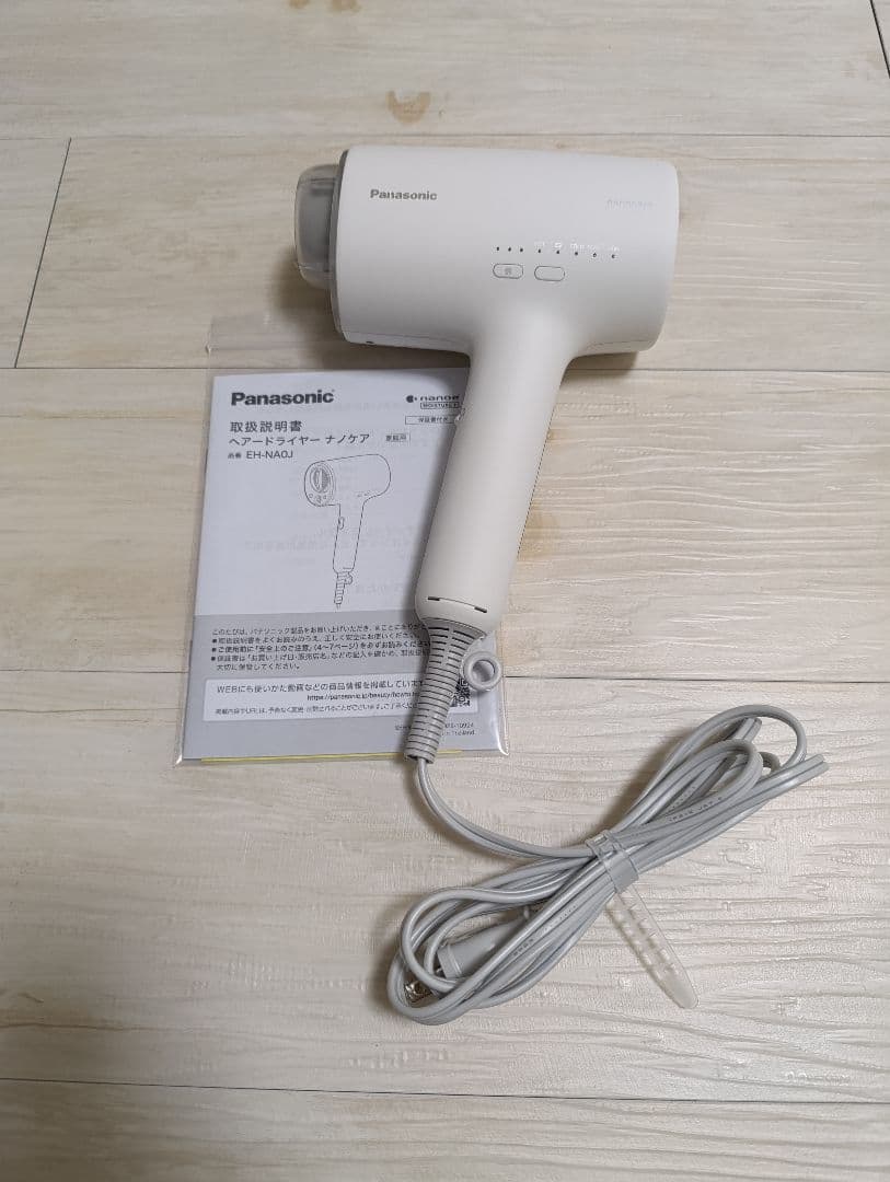 パナソニック ナノケア Panasonic EH-NA0J 23年製 WH 13