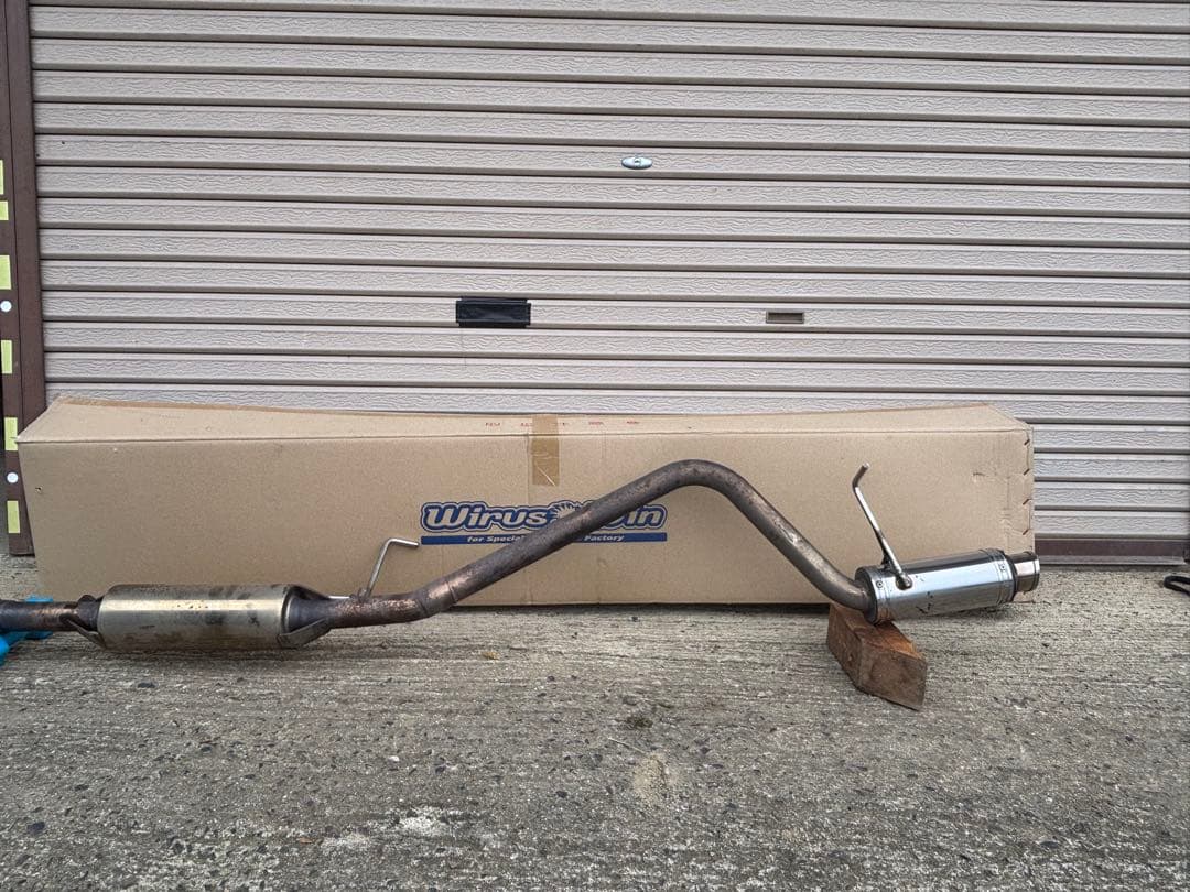 WirusWin スラッシュタイプマフラー ダイハツ アトレーワゴン