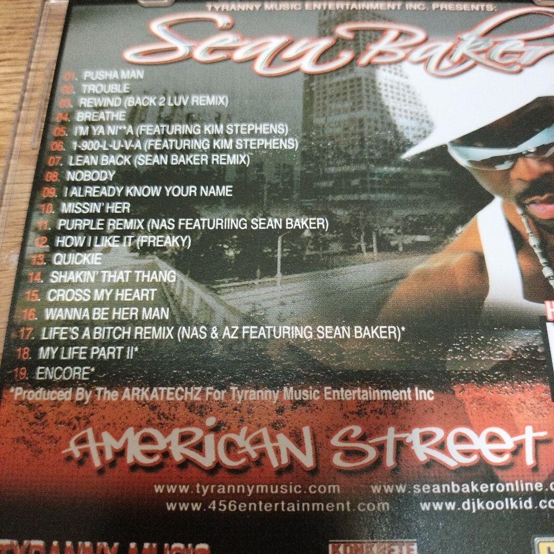 洋楽 Sean Baker American Street Idol R&B