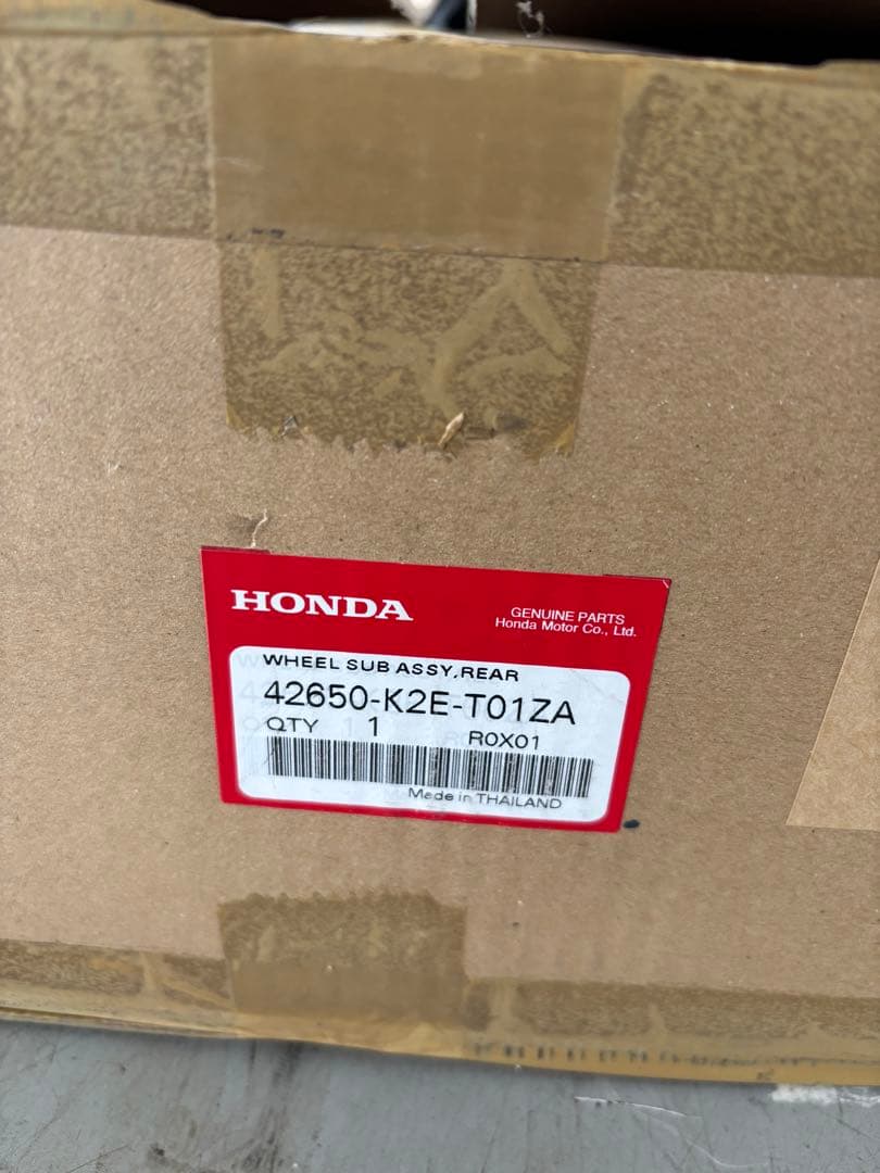 ホンダ　ハンターカブ125 CT125 前後ホイールセット