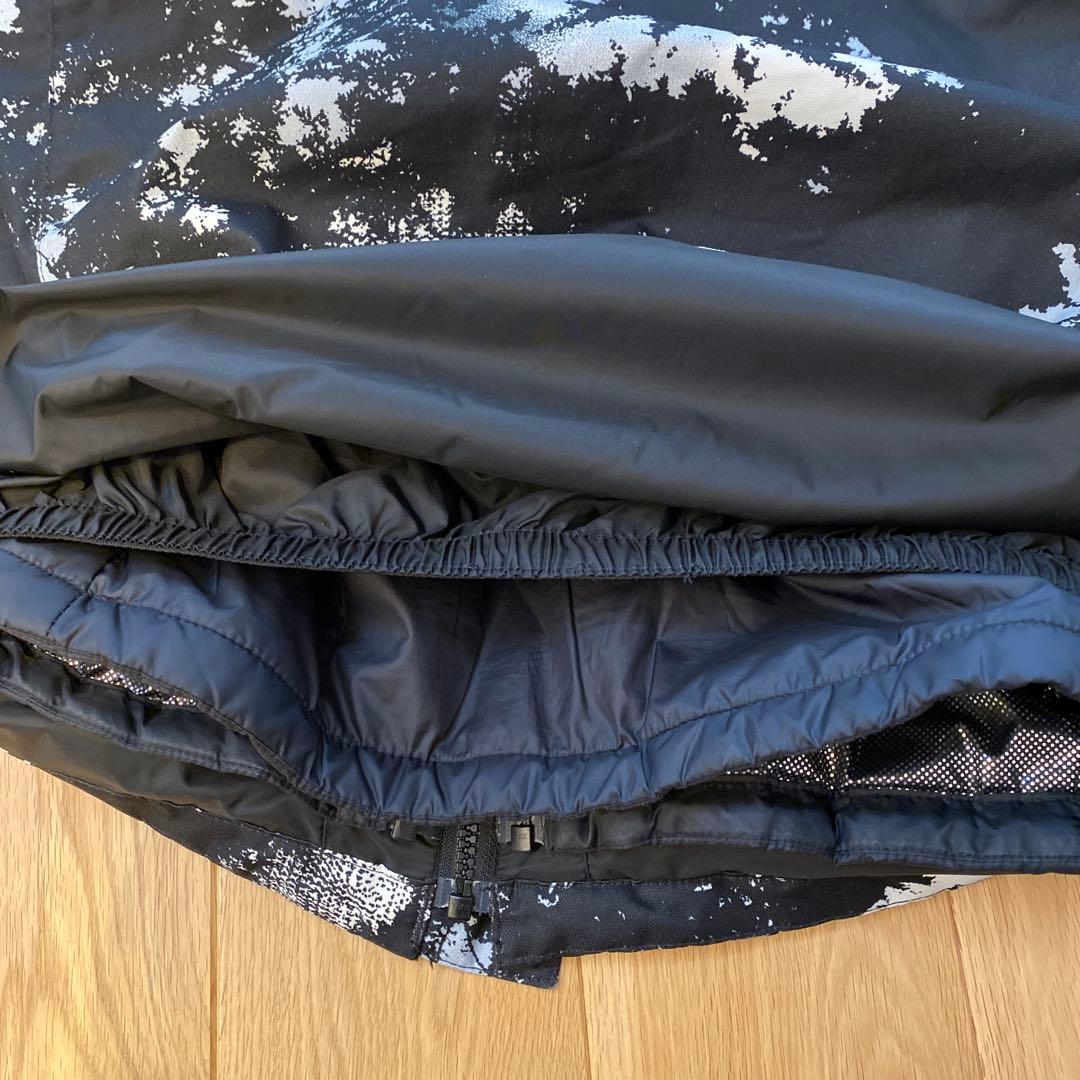 Columbia 子ども用 スキーウェア 黒/白迷彩