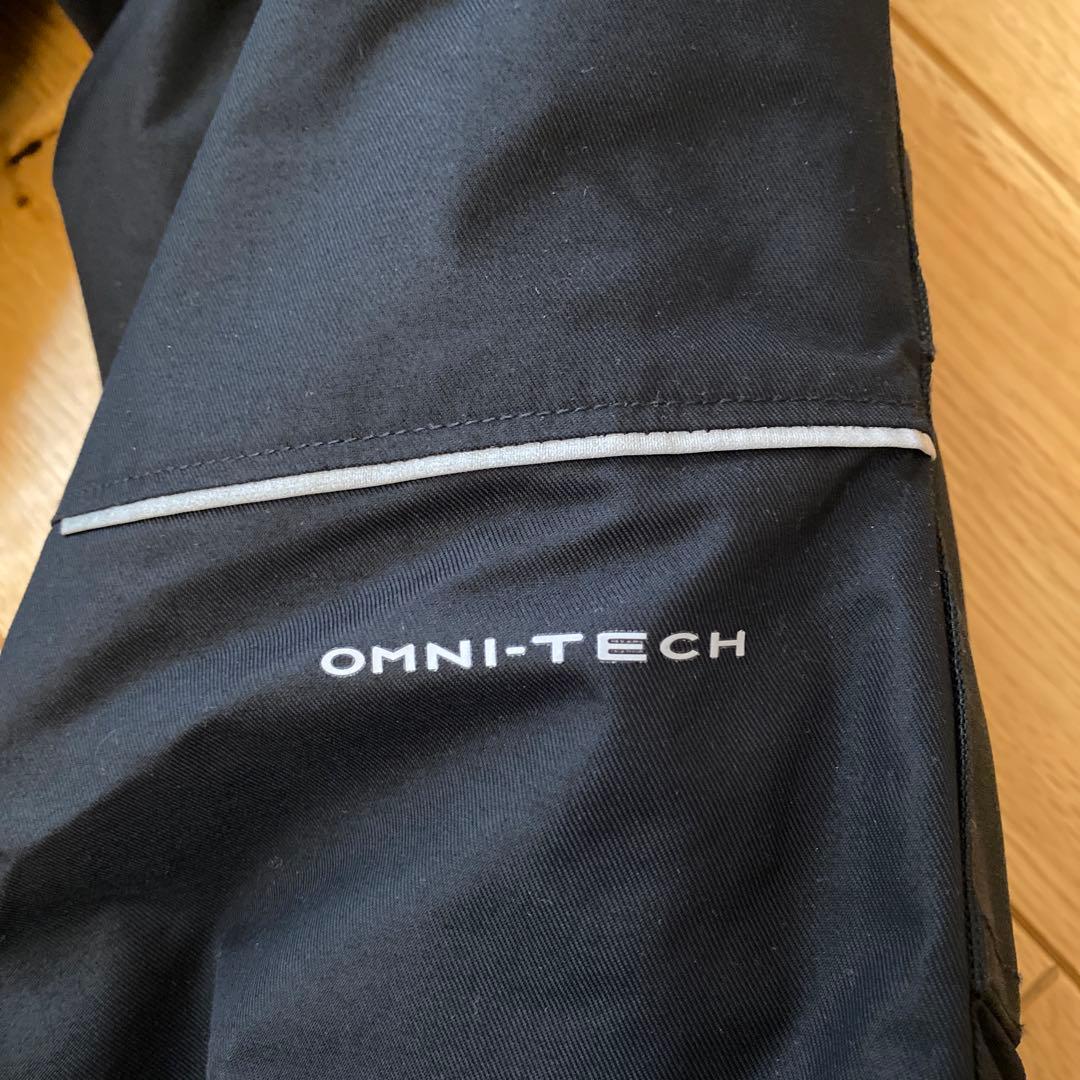 Columbia 子ども用 スキーウェア 黒/白迷彩