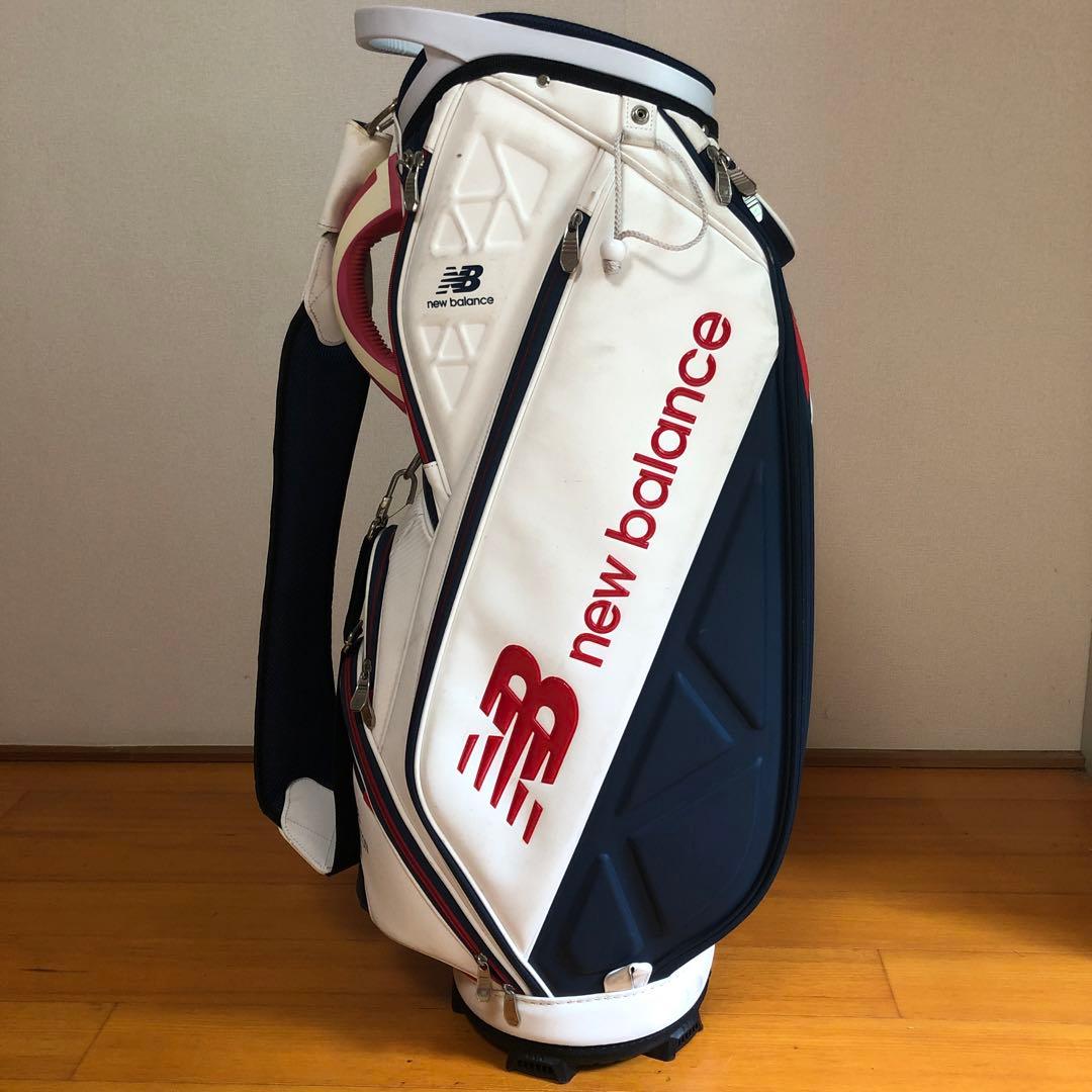 new balance ニューバランス キャディバッグ ホワイト フード無し