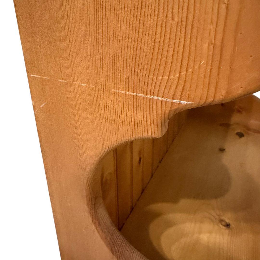 【アメリカンカントリー】キャビネット　家具　ハート　棚　シェルフ　木製　①