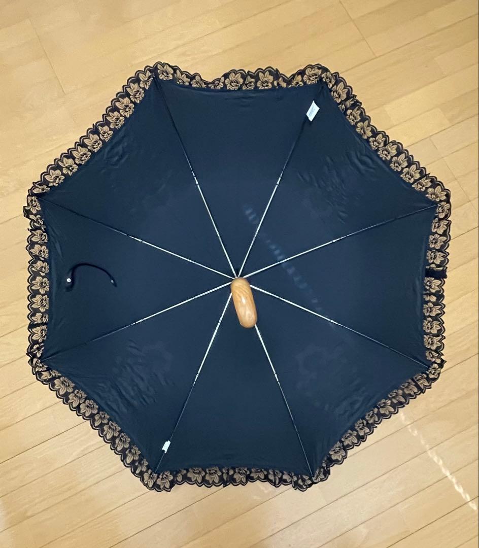 希少✴︎ ベイビーザスターズシャインブライト　折りたたみ　傘　黒