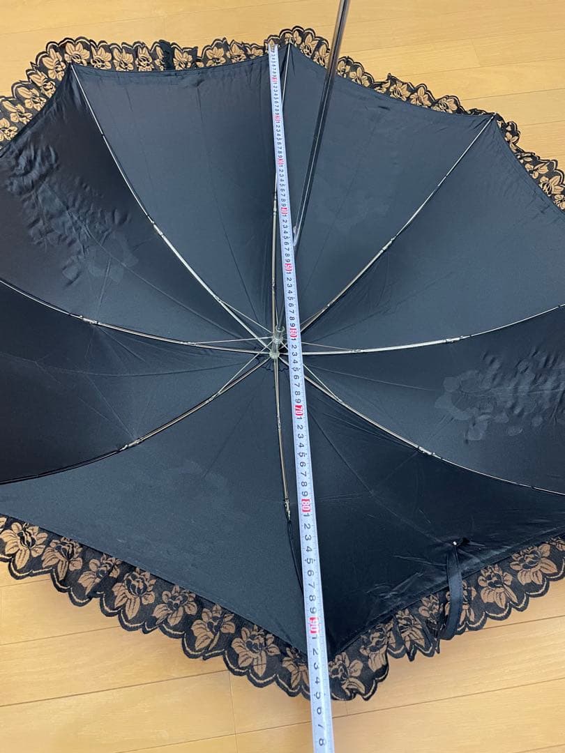 希少✴︎ ベイビーザスターズシャインブライト　折りたたみ　傘　黒