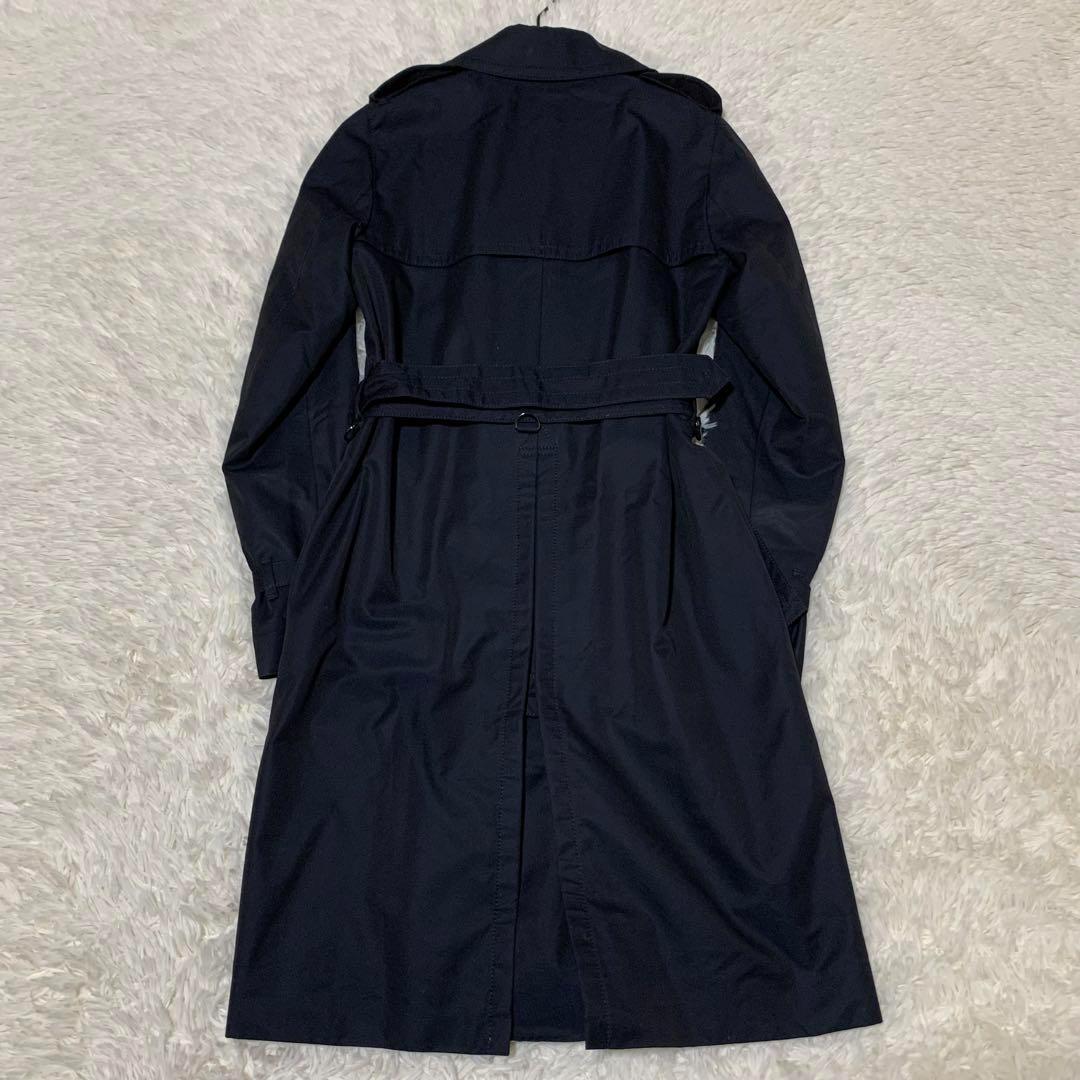 美品　アクアスキュータム　トレンチコート　ライナー　ベルト　チェック