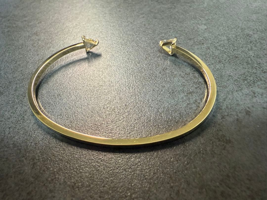 ドゥーズィエムクラスLaaina/ラアイナTRIANGLE TOPAZ CUFF