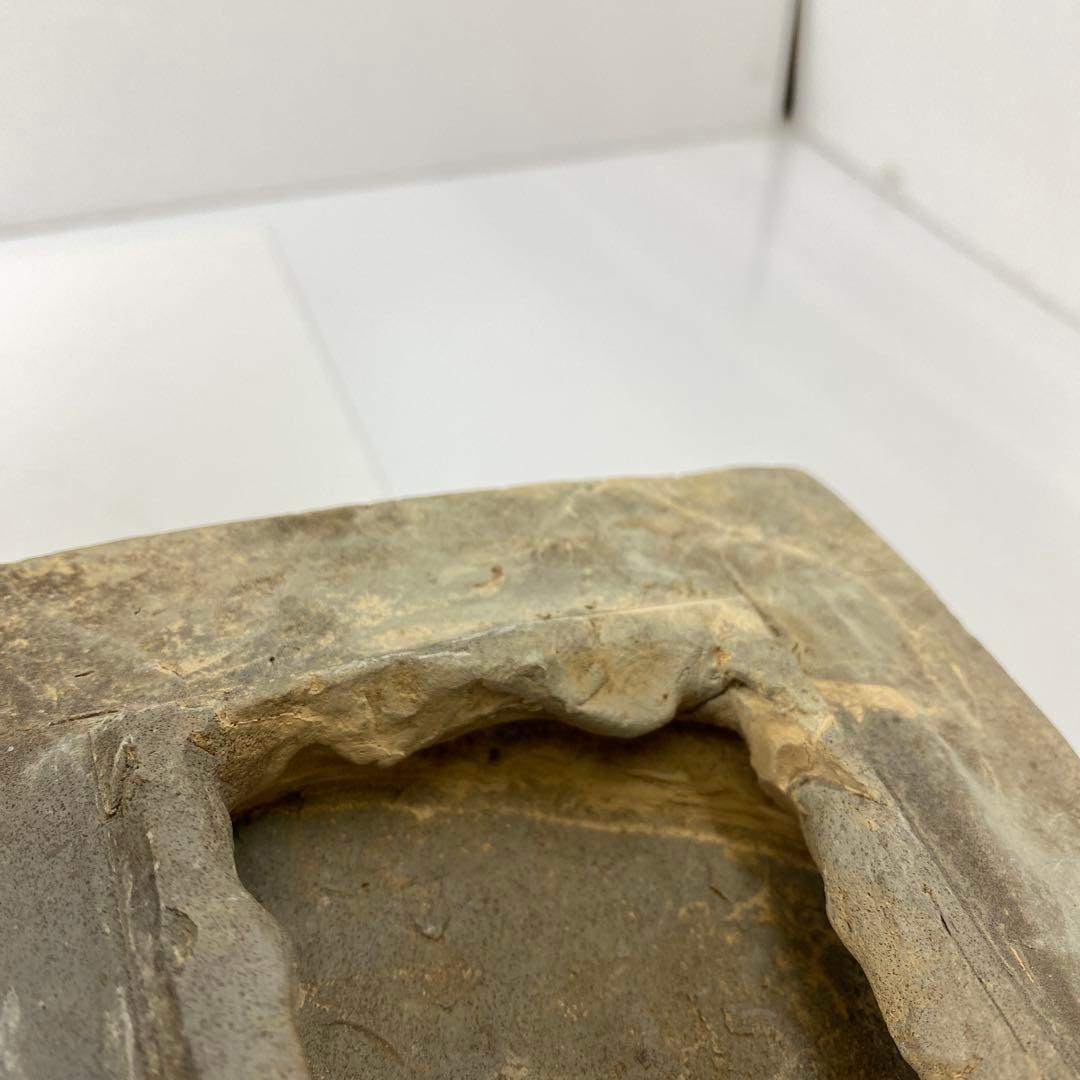 専用中国漢時代　灰陶蓋付　加彩方壷　高さ39.7㎝　タエサカ　東な7-0301②