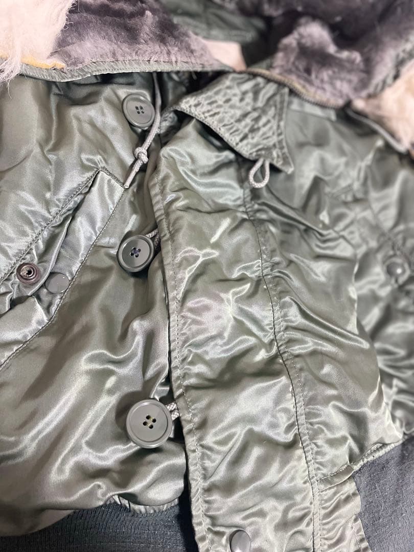 70s N2B ALPHA SCOVILLフライトジャケットヴィンテージ