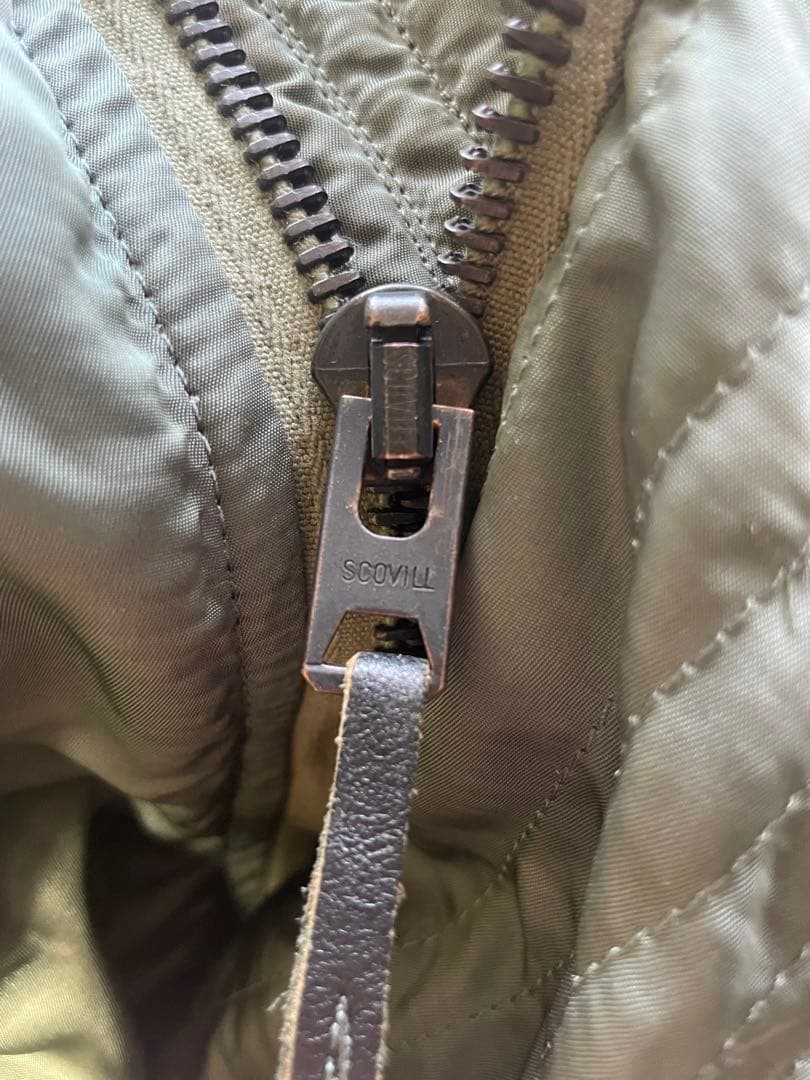 70s N2B ALPHA SCOVILLフライトジャケットヴィンテージ