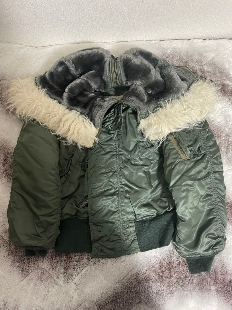 70s N2B ALPHA SCOVILLフライトジャケットヴィンテージ