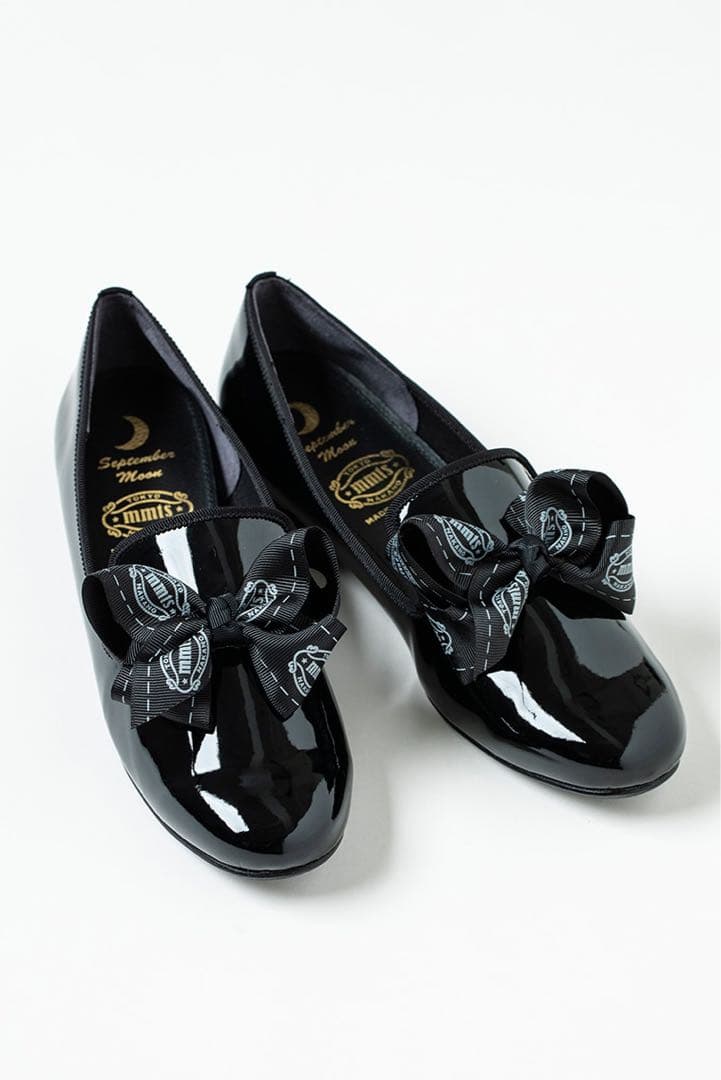 SEPTEMBER MOON × mmts / リボン オペラシューズ
