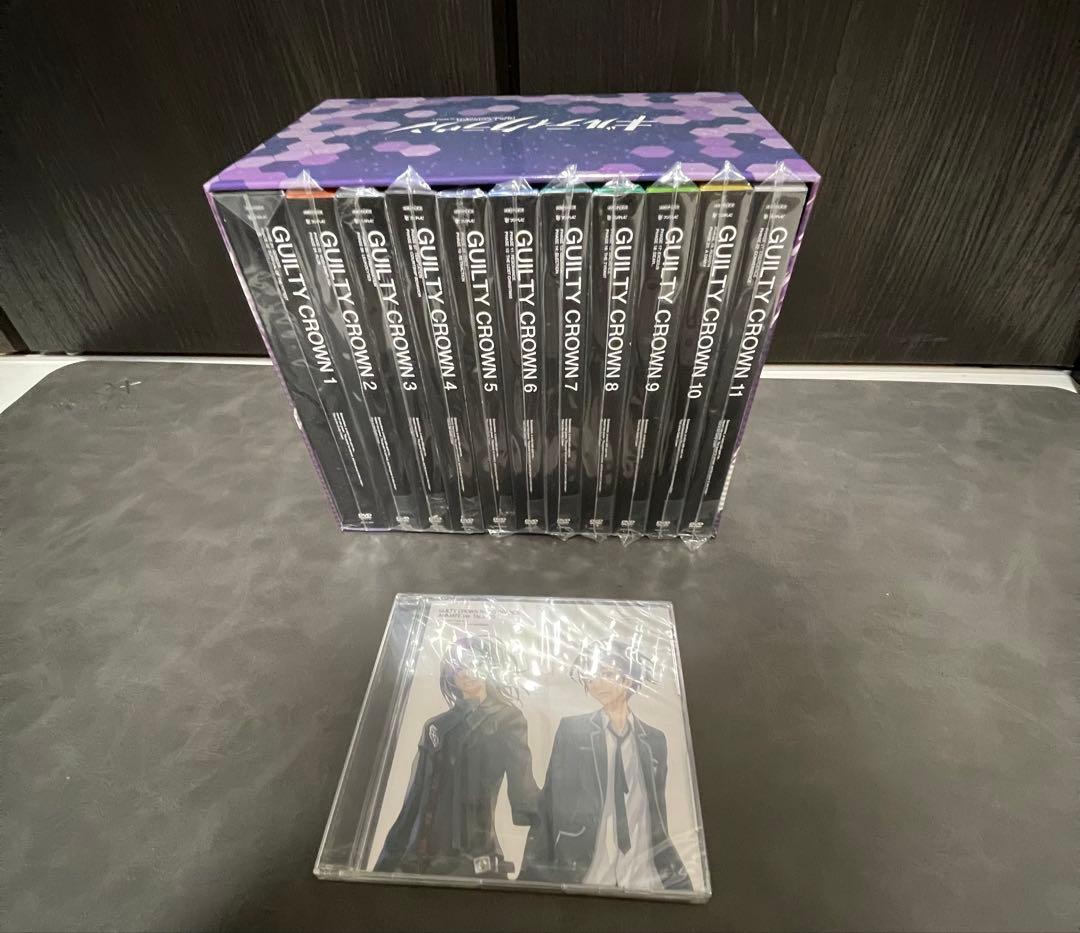 GUILTY CROWN ギルティクラウン DVD 完全生産限定版 新品未開封