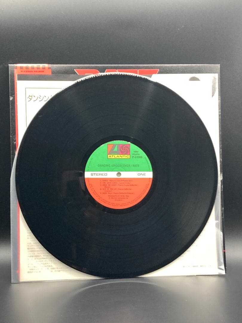 RATT Dancing Undercover 国内盤 LP 帯 P13388