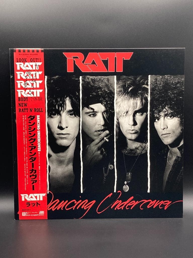 RATT Dancing Undercover 国内盤 LP 帯 P13388